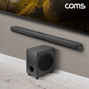 Coms 120W 고출력 사운드바 2.1ch 우퍼 홈시어터 블루투스 스피커 YA926