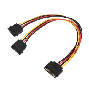 넥시 SATA to SATA 전원 Y형 케이블 NX-SSP03Y NX1608