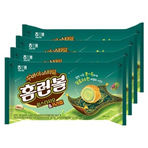 해태 홈런볼 피스타치오 카라멜 두바이스타일 39g x 4번들