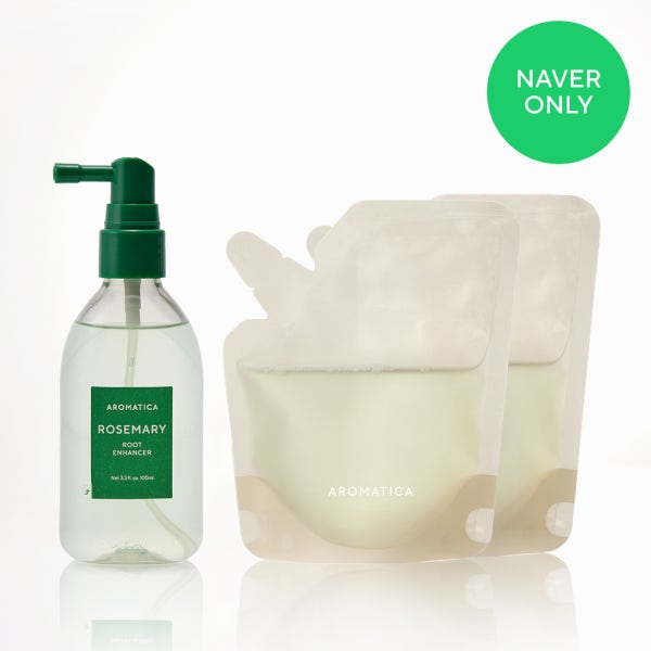 [네이버 단독] 아로마티카 두피 토닉 100ml + 리필 100mlx2개 세트 (총 300ml/옵션 선택)