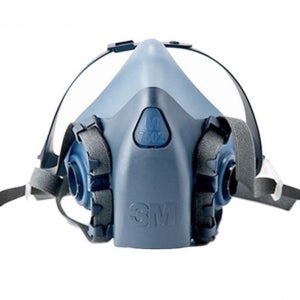 3M 산업용 방독면 반면형 호흡기 마스크 반면형마스크7502