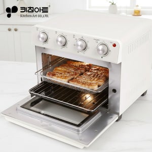 키친아트 미니오븐 가정용 전기 오븐 홈베이킹 삼겹살 피자 오븐레인지 23L