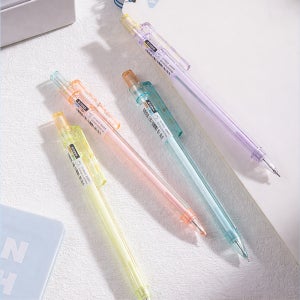 귀엽고 손이 편한 반투명 캔디 0.5mm 샤프펜슬 (색상랜덤) 학생샤프