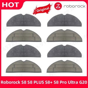Roborock S8 S8 PLUS S8 S8 Pro 울트라 이중 진동 항균 걸레 천 예비 부품 걸레
