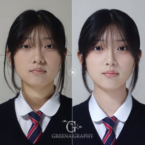 셀프 증명사진 여권 취업 학생 프로필 이력서 민증 운전면허증 보정 합성 여권 포토샵수정