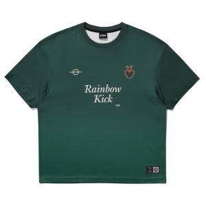 [FIFA 1904] 레인보우 킥 반팔 티셔츠 다크그린(FF42TH07U_740)
