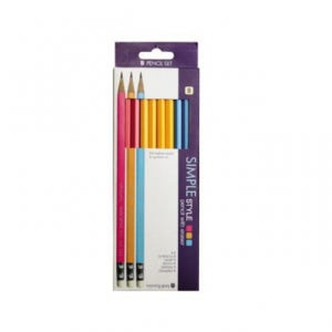 심플스타일 연필 B 10자루 학생용 필기용 연필세트 학용품