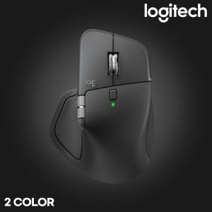 로지텍 MX Master 4 무소음 손목보호 마우스 사무용 오피스 블루투스 무선 마우스