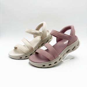 스케쳐스 여성 고워크 글라이드스텝 2.0 샌들 슬립인스 SP0WSCGM031 NAT / SP0WSCGM032 MVE