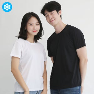 남녀공용 기능성 메쉬 반팔 쿨티 쿨론 여름 티셔츠