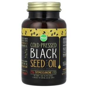 MAJU 콜드프레스 블랙씨드오일 1000mg 120정 티모퀴논 터키 블랙커민씨드