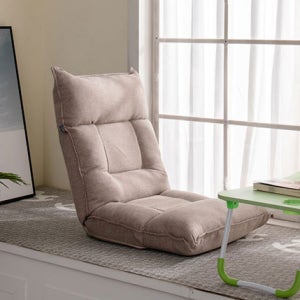 좌식소파 저상형 좌식쇼파 등받이 리클라이너 1인의자 거실 독서 수유체어 각도조절