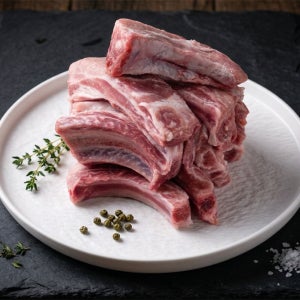 국내산 돼지 등갈비 1kg 캠핑용 김치찌개 등갈비김치찜