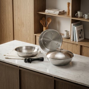 쉐프윈 316 커퍼코어 드림핸즈 통5중 스테인리스 빅패키지