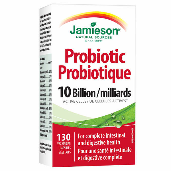 유산균 <b>프로바이오틱스 100억</b> 유산균 자미에슨 130정 4개월