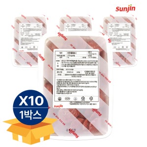 선진 페파로니 페퍼로니 1kg 냉동 X 10팩 1박스 피자토핑