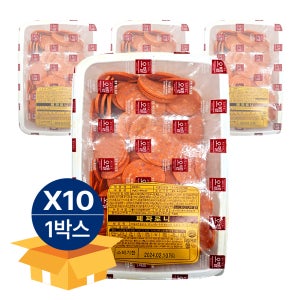오뗄 페파로니 A급 1kg 냉장 피자토핑 피자재료 X 10팩 1박스