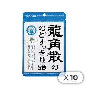주식회사 용각산 목캔디 큰봉지, 100g, 10개