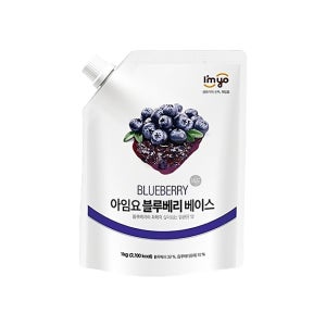 아임요 베이스 블루베리, 1kg, 1개