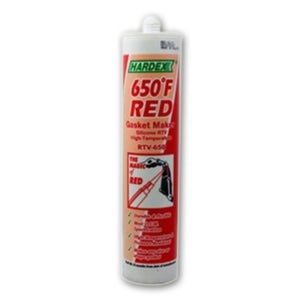하덱스 내열 가스켓 실리콘 실란트 RTV-650 RED 300g 보일러용 차량용 고온용
