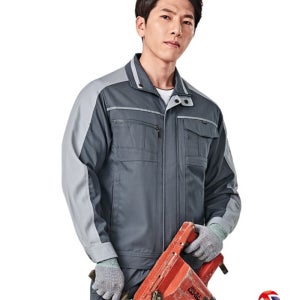 티뷰크 TB-29JP 남성 춘추 작업복 상하의 세트 개버딘 근무복 현장복 건설 공장