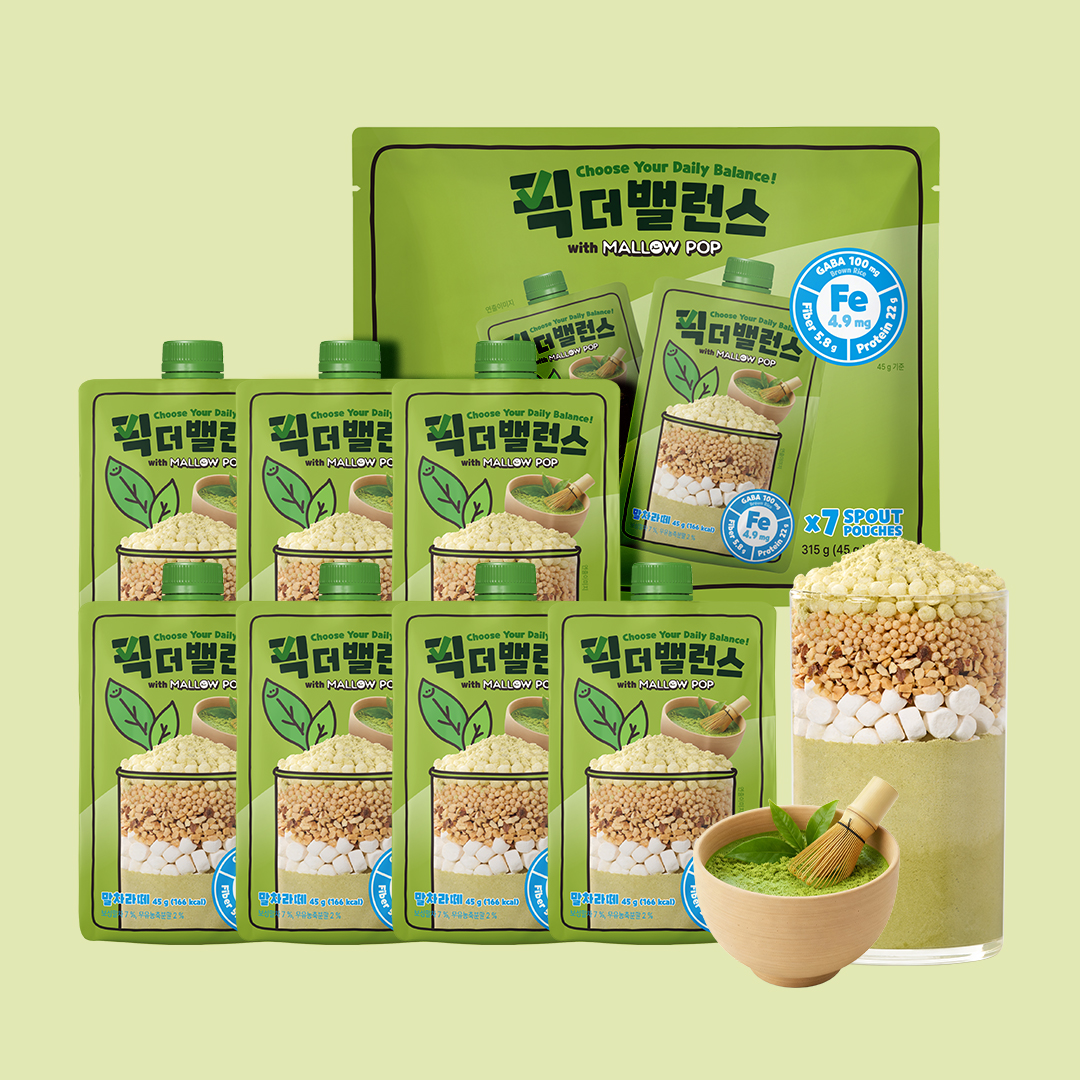 픽더밸런스 말차라떼 성분 분석