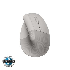 로지텍 리프트 버티컬마우스 LIFT 손목보호 인체공학 무소음마우스 웜그레이