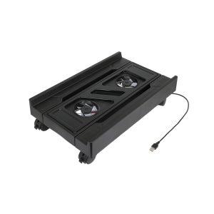 넥시 2팬 PC데스크탑 거치대 NX-PCS2F NX1631