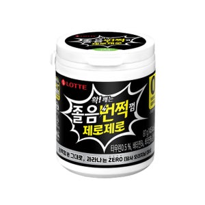 롯데껌 졸음번쩍 제로제로 용기 87g