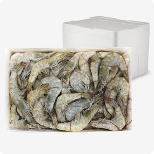 흰다리 새우 에콰40/50, 2kg, 6개