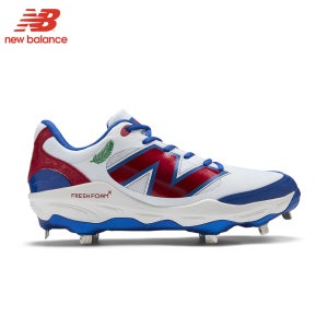 뉴발란스 2026 WBC팩 도미니카 징일체형 야구화 (화이트/블루) M30004JE