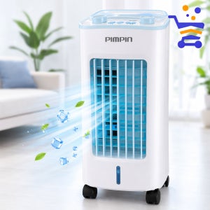 핌핀 에어쿨러 이동식 냉풍기 PA-9115 리모컨 냉풍기 가정용 냉방기