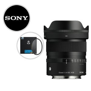 (정품등록 상품권 7만) 시그마 C 15mm F1.4 DC (크롭) +BW필터증정, 소니 E 마운트
