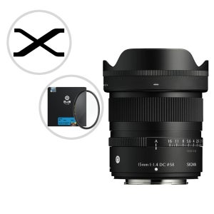 (정품등록 상품권 7만) 시그마 C 15mm F1.4 DC (크롭) +BW필터증정, 후지필름 X 마운트
