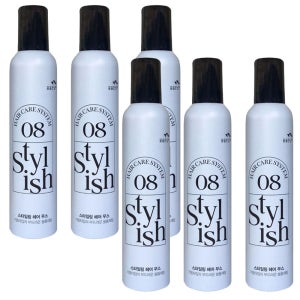 꽃을든남자 헤어케어시스템 헤어무스 300ml, 6개