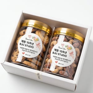 개업떡 개업 창립기념 스티커