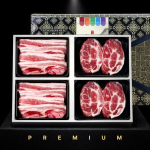 고민밥상 진심 한돈 선물세트 1.2kg (삼겹살 목살) 구이용 명절 선물