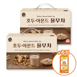 송원 우리차 호두 아몬드 율무차 110T x 2개 + 레몬생강즙 14T + 쇼핑백2매