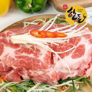농부의정육점 한돈 뒷다리살 500g 냉장 후지 수육 찌개 불고기 다짐육