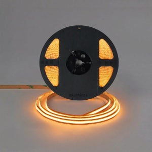 더쎈 LED 스트립 줄조명 논네온 프리컷팅 베디 12W, 전구색