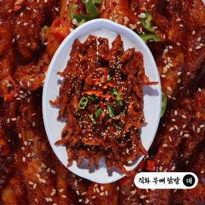 직화무뼈닭발 400g, 1개