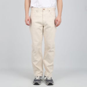 버커루 남성 청바지 에크루 세미 와이드 아이보리 B225DP055P