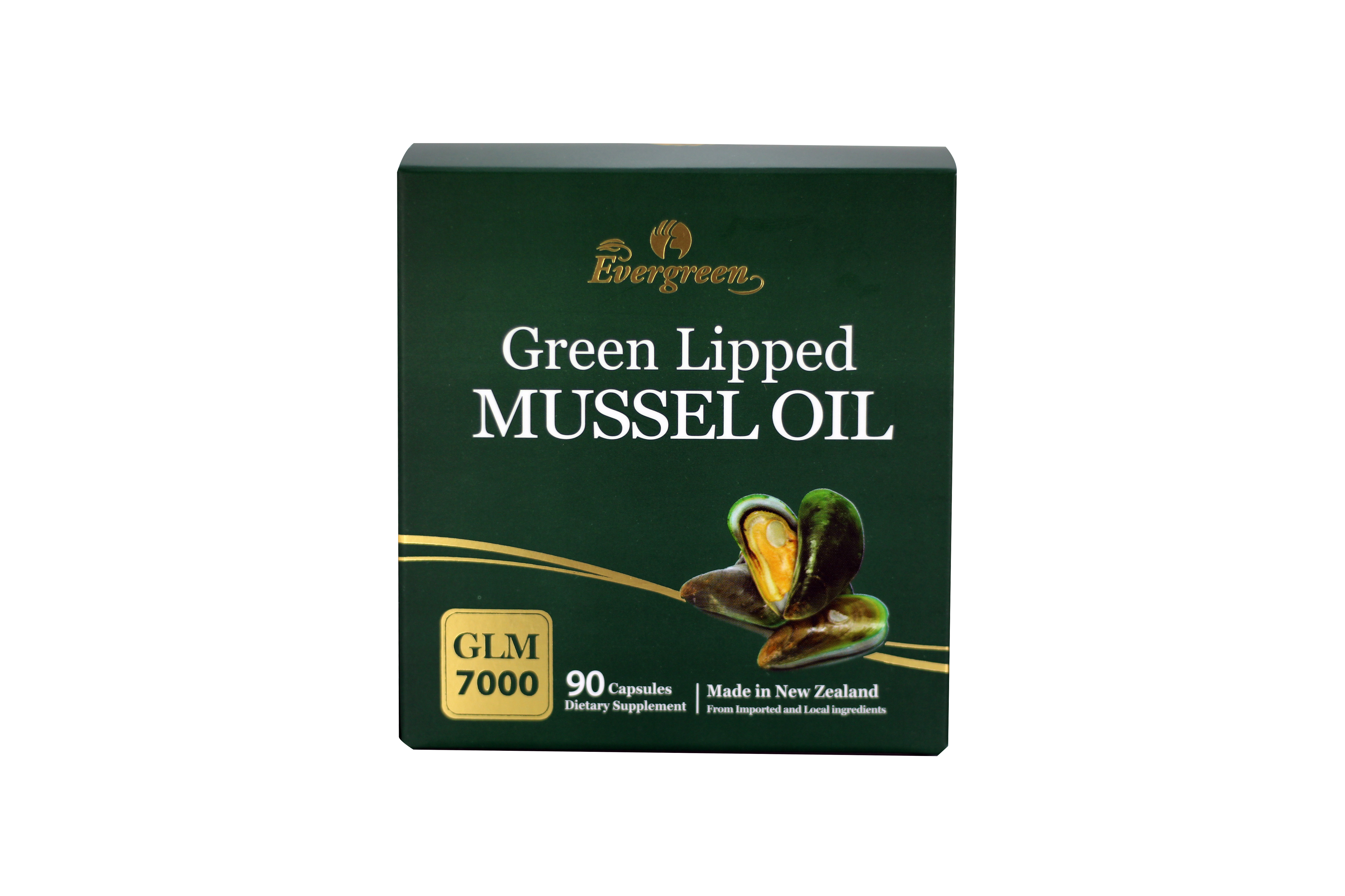 <b>Evergreen</b> <b>에버그린</b> 초록입홍합 오일 7000 90캡슐