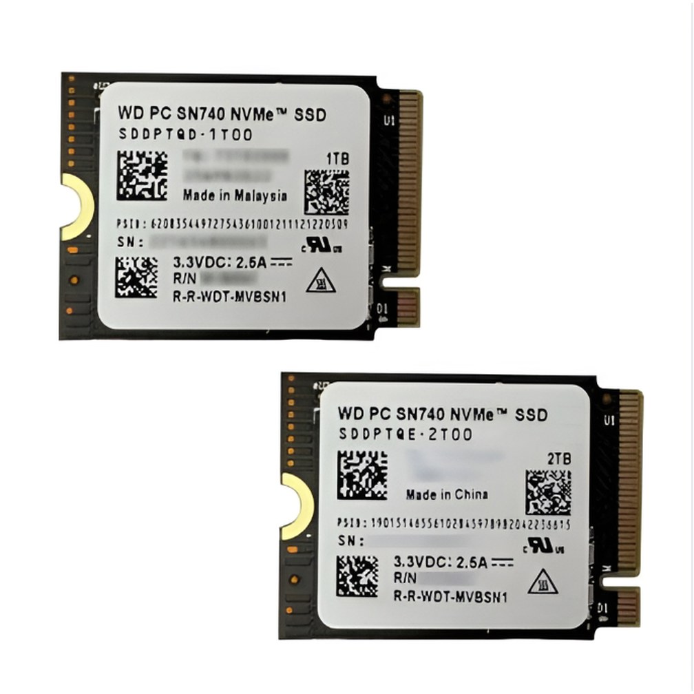 2230 SSD 2TB 교체 호환 De SN740 M2 Steam