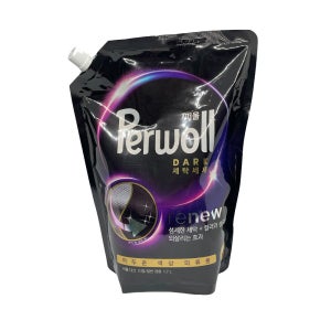 퍼울 다크 세탁 세제 리필(1.7리터) 6개