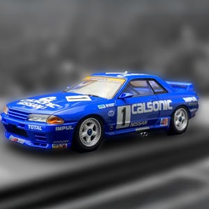 SKYLINE GT R32스카이라인 GROUP A CALSONIC BLUE 1:43 HPI