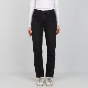 버커루 여성 청바지 스트레이트 블랙 B225DP623P