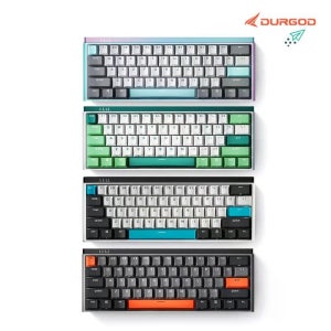 듀가드 DURGOD K330W 블루투스 유무선 61키 풀윤활 기계식 키보드