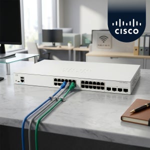 시스코 CISCO C1300-24T-4G 24포트 기가비트 관리형 스위치 4SFP