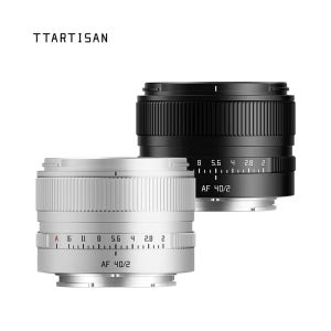 티티아티산 AF 40mm F2 대구경 풀프레임 AF 렌즈 블랙/실버